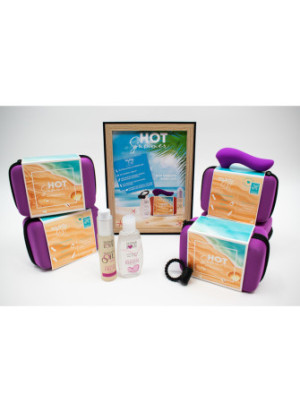 5 Box Hot Summer parfum Fruit de la Passion + 1 cadre offert